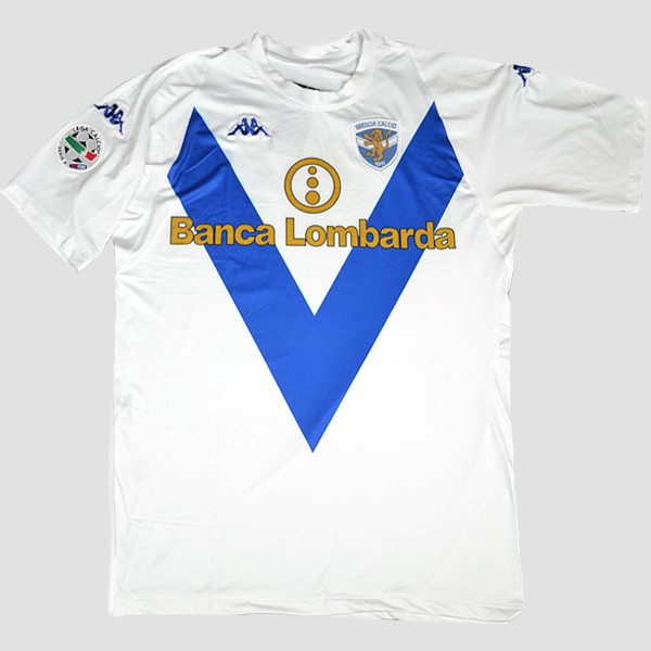 Camiseta Brescia Calcio Segunda equipo Retro 2003 2004 Blanco